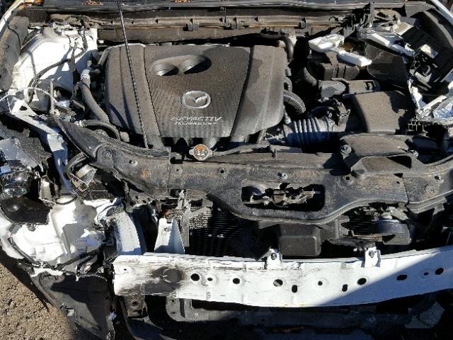 JM1BM1T79E1136012 - 2014 MAZDA 3 SV WHITE photo 7