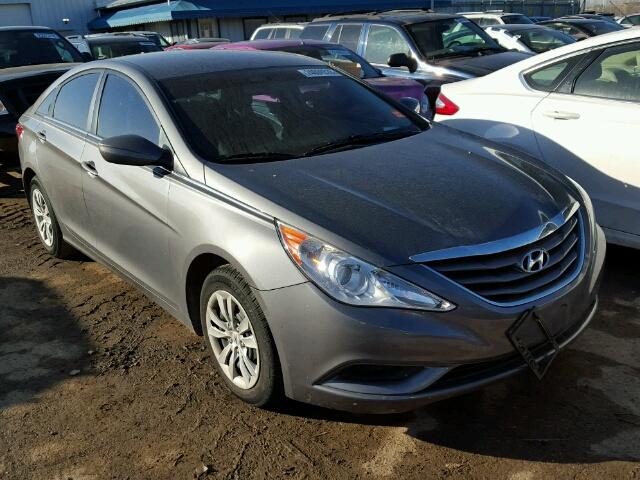 5NPEB4AC6BH277080 - 2011 HYUNDAI SONATA GLS GRAY photo 1