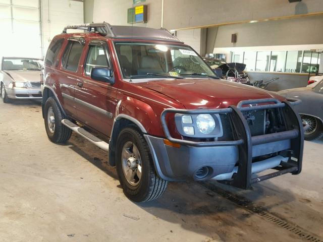 5N1ED28T74C671329 - 2004 NISSAN XTERRA XE BURGUNDY photo 1