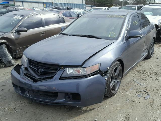 JH4CL96844C001497 - 2004 ACURA TSX BLUE photo 2