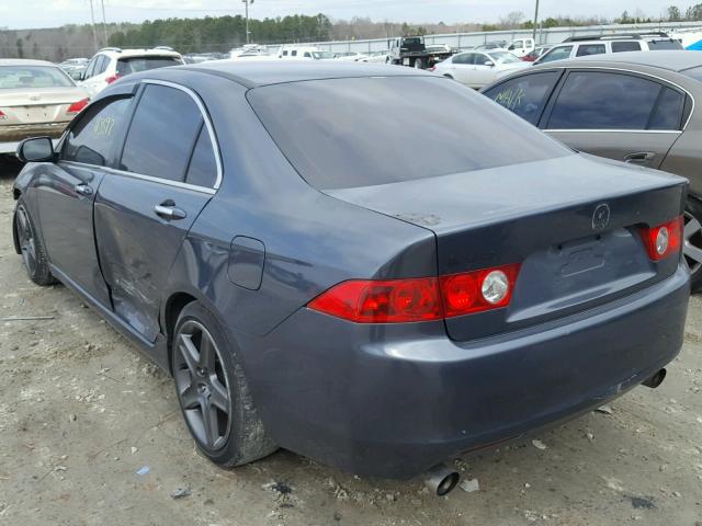 JH4CL96844C001497 - 2004 ACURA TSX BLUE photo 3