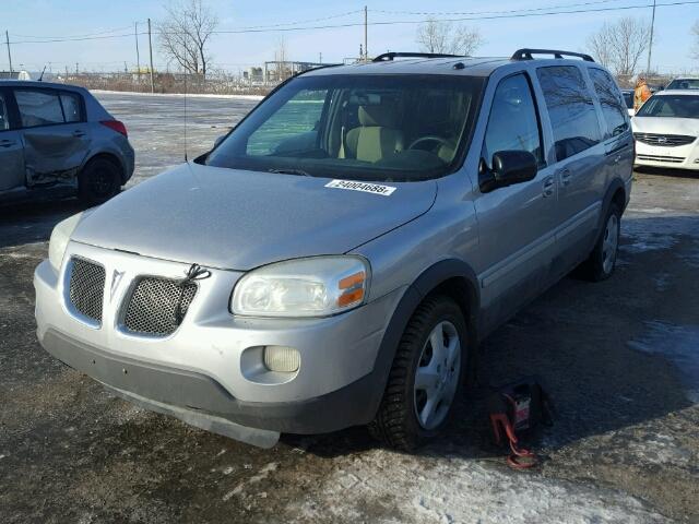 1GMDV23L95D266178 - 2005 PONTIAC MONTANA SV SILVER photo 2