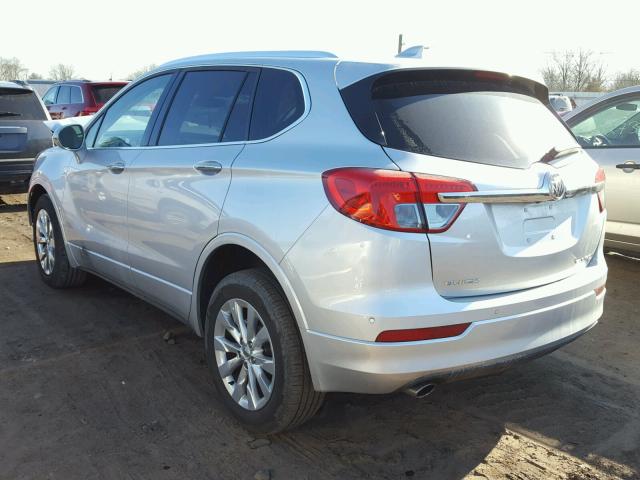 LRBFXDSA3HD216995 - 2017 BUICK ENVISION E SILVER photo 3