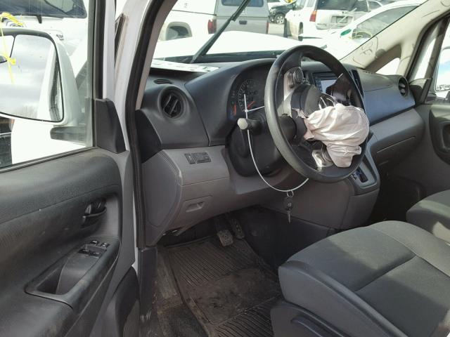 3N6CM0KN9EK691648 - 2014 NISSAN NV200 2.5S WHITE photo 9