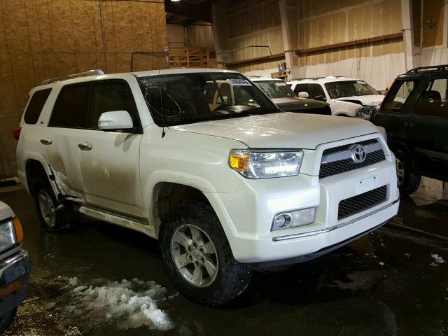 JTEBU5JR7B5053769 - 2011 TOYOTA 4RUNNER SR CREAM photo 1