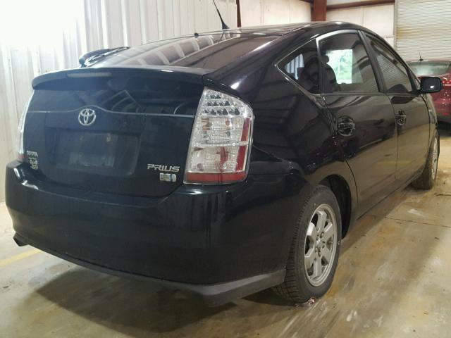 JTDKB20U677639115 - 2007 TOYOTA PRIUS BLACK photo 4