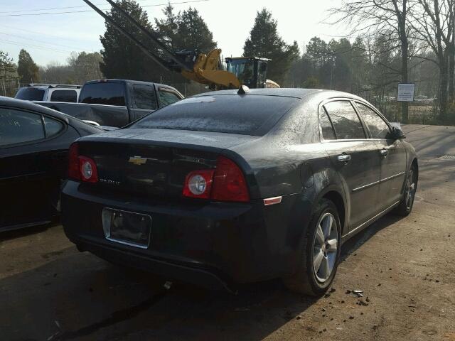 1G1ZD5EU7CF317501 - 2012 CHEVROLET MALIBU 2LT BLACK photo 4