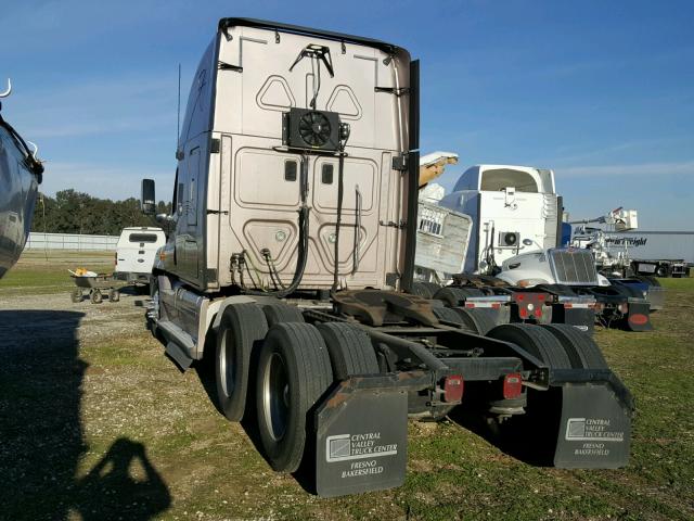 1FUJGLDR2CSBF3439 - 2012 FREIGHTLINER CASCADIA 1 BROWN photo 3