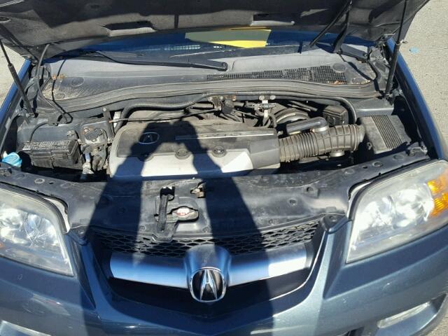 2HNYD18246H507162 - 2006 ACURA MDX CHARCOAL photo 7