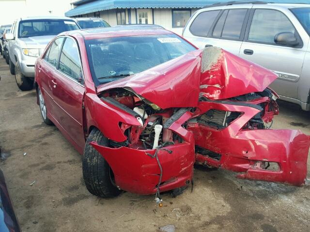 4T1BE46K27U190912 - 2007 TOYOTA CAMRY SE RED photo 1