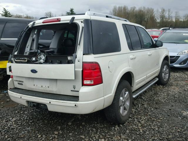 1FMDU75W54ZA07163 - 2004 FORD EXPLORER L WHITE photo 4