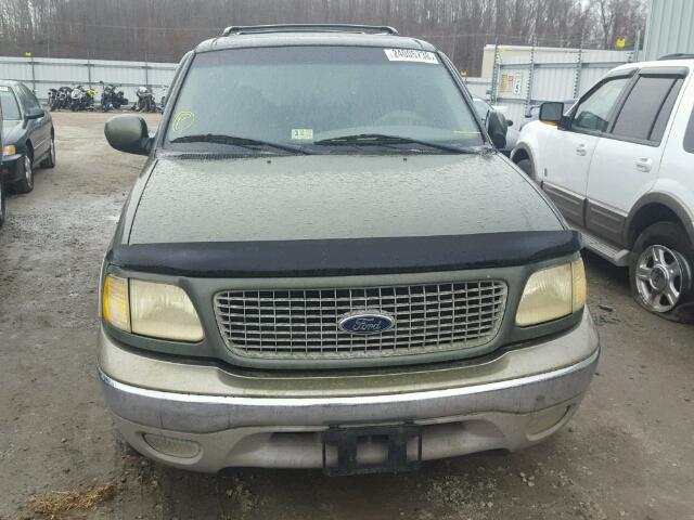 1FMRU176XYLB83067 - 2000 FORD EXPEDITION GREEN photo 9