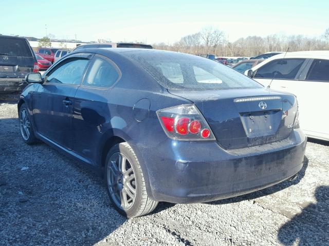 JTKDE3B71A0317357 - 2010 SCION TC BLUE photo 3