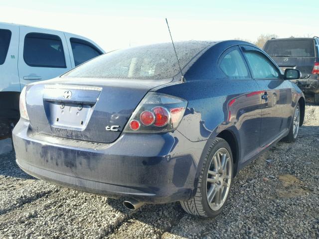 JTKDE3B71A0317357 - 2010 SCION TC BLUE photo 4