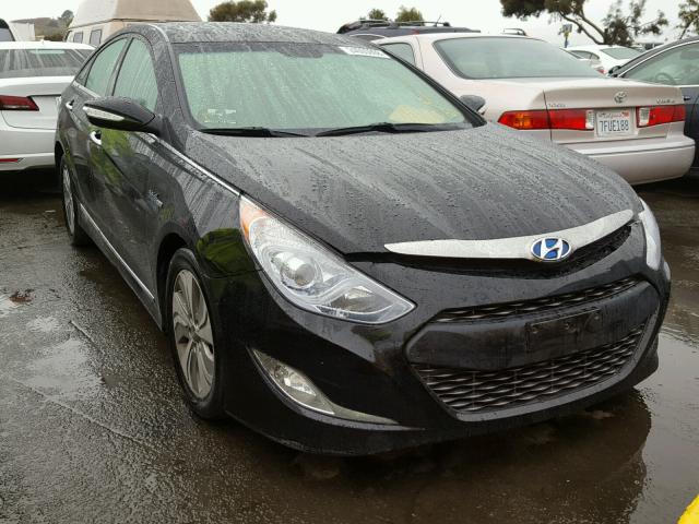 KMHEC4A44DA101558 - 2013 HYUNDAI SONATA HYB BLACK photo 1