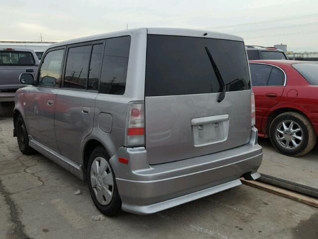 JTLKT324X64118399 - 2006 TOYOTA SCION XB 银色 照片 3