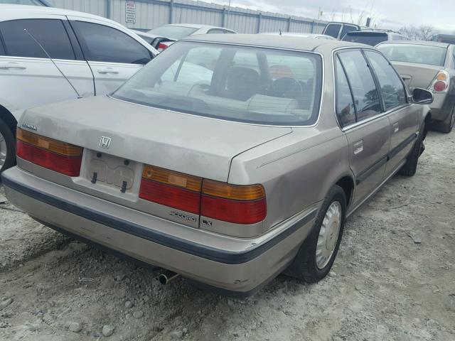 1HGCB7658MA048270 - 1991 HONDA ACCORD LX GRAY photo 4