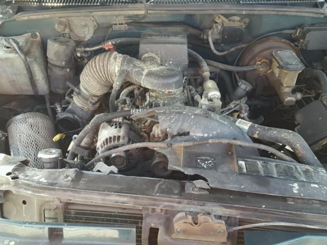 1GTEC19R9TE530494 - 1996 GMC SIERRA C15 GREEN photo 7