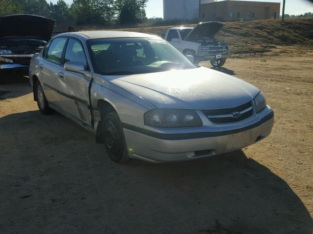 2G1WF55E519222527 - 2001 CHEVROLET IMPALA SILVER photo 1