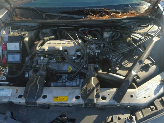 2G1WF55E519222527 - 2001 CHEVROLET IMPALA 银色 照片 7