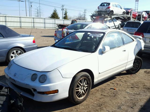 JH4DC44541S004174 - 2001 ACURA INTEGRA LS WHITE photo 2