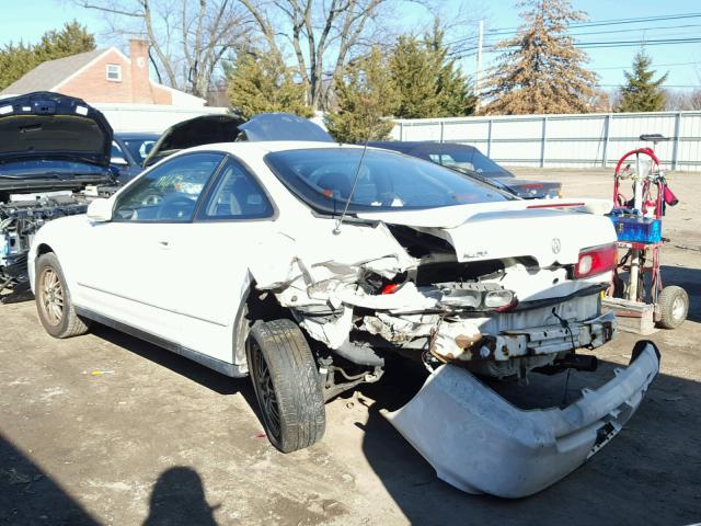 JH4DC44541S004174 - 2001 ACURA INTEGRA LS WHITE photo 3