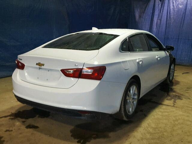 1G1ZE5ST6HF104779 - 2017 CHEVROLET MALIBU LT WHITE photo 4