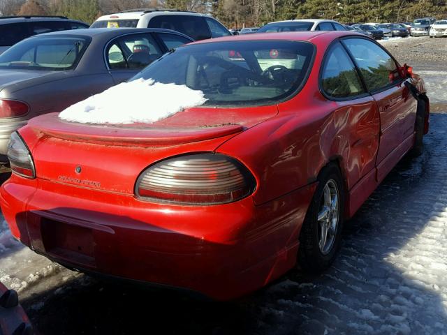 1G2WP12K11F271386 - 2001 PONTIAC GRAND PRIX წითელი ფოტო 4