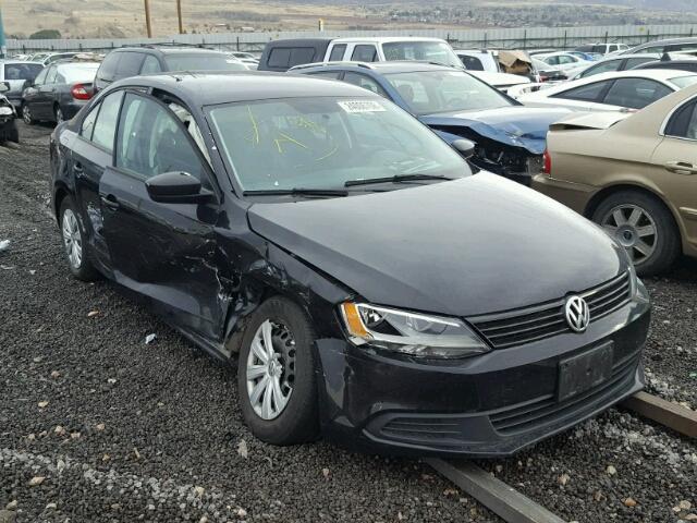 3VW2K7AJ6EM312778 - 2014 VOLKSWAGEN JETTA BASE 黑色 照片 1
