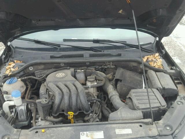 3VW2K7AJ6EM312778 - 2014 VOLKSWAGEN JETTA BASE 黑色 照片 7