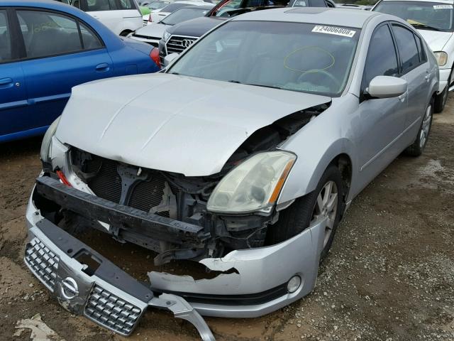 1N4BA41E05C871998 - 2005 NISSAN MAXIMA SE SILVER photo 2