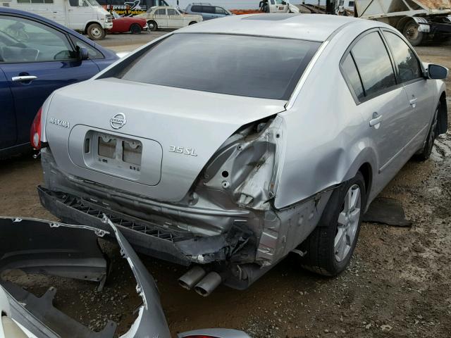 1N4BA41E05C871998 - 2005 NISSAN MAXIMA SE SILVER photo 4