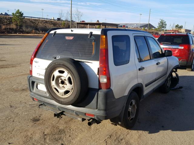 SHSRD68473U107258 - 2003 HONDA CR-V LX WHITE photo 4