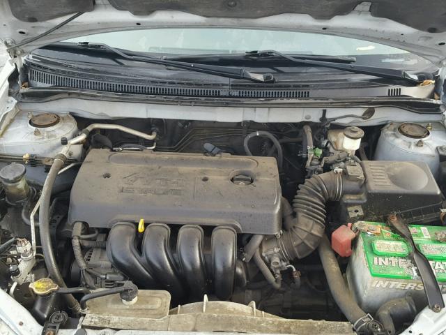 2T1BR32E35C501017 - 2005 TOYOTA COROLLA CE SILVER photo 7