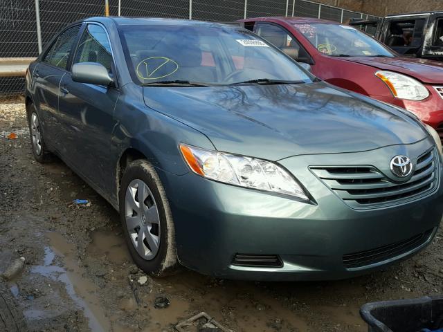 4T1BE46K89U906750 - 2009 TOYOTA CAMRY BASE GREEN photo 1