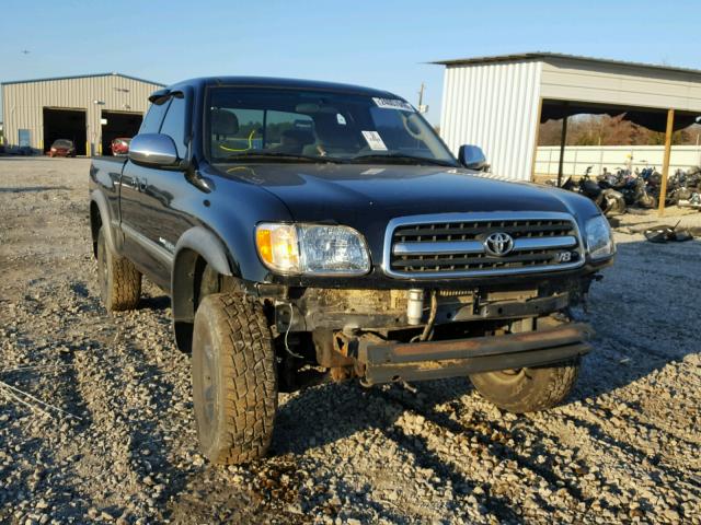 5TBBT4410YS085112 - 2000 TOYOTA TUNDRA ACC BLACK photo 1