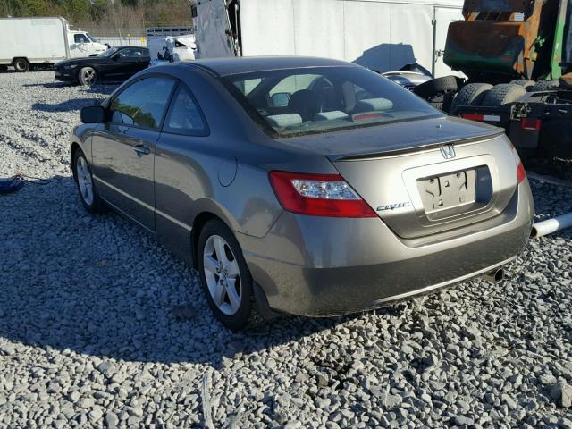 2HGFG12818H503401 - 2008 HONDA CIVIC EX ყავისფერი ფოტო 3