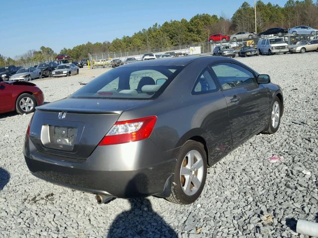 2HGFG12818H503401 - 2008 HONDA CIVIC EX BROWN photo 4