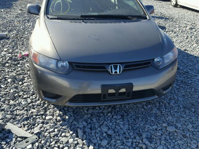 2HGFG12818H503401 - 2008 HONDA CIVIC EX ყავისფერი ფოტო 9