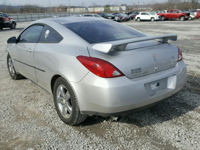 1G2ZH158664222245 - 2006 PONTIAC G6 GT GRAY photo 3