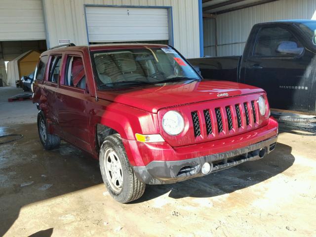 1J4NT1GA7BD142854 - 2011 JEEP PATRIOT SP RED photo 1