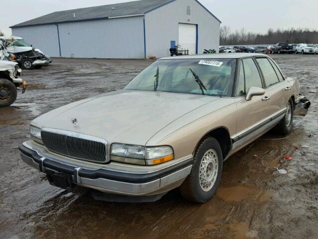 1G4CW53L1P1654553 - 1993 BUICK PARK AVENU BEIGE photo 2