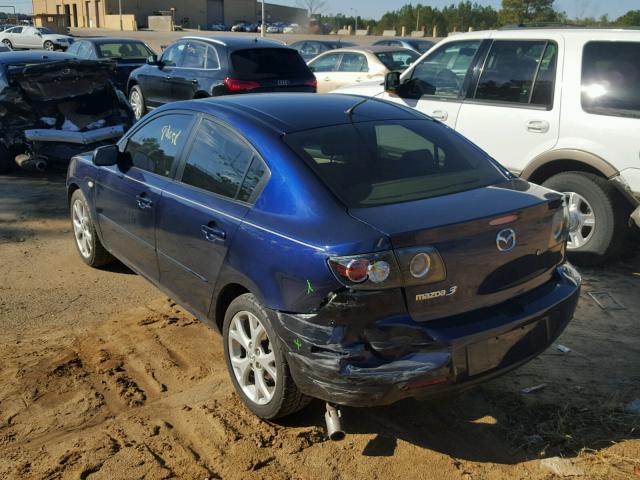 JM1BK32F991221299 - 2009 MAZDA 3 I BLUE photo 3