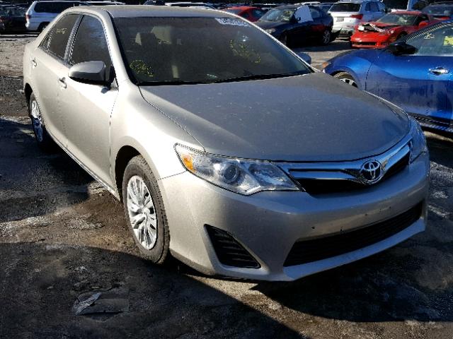 4T4BF1FKXER383081 - 2014 TOYOTA CAMRY L TAN photo 1