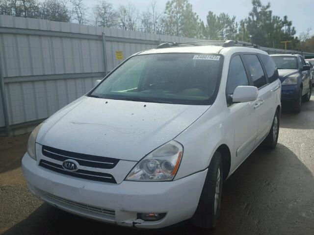 KNDMB233366050961 - 2006 KIA SEDONA EX WHITE photo 2