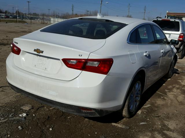 1G1ZD5ST7JF152171 - 2018 CHEVROLET MALIBU LT WHITE photo 4