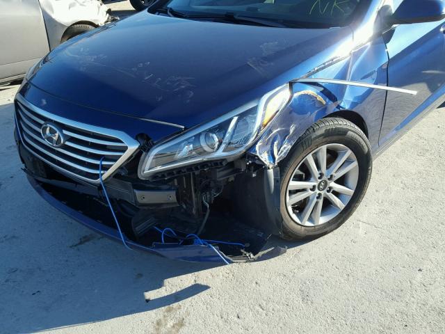 5NPE24AFXGH418363 - 2016 HYUNDAI SONATA SE BROWN photo 9