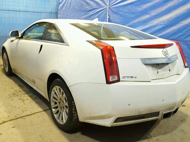 1G6DM1ED7B0168070 - 2011 CADILLAC CTS PERFOR WHITE photo 3