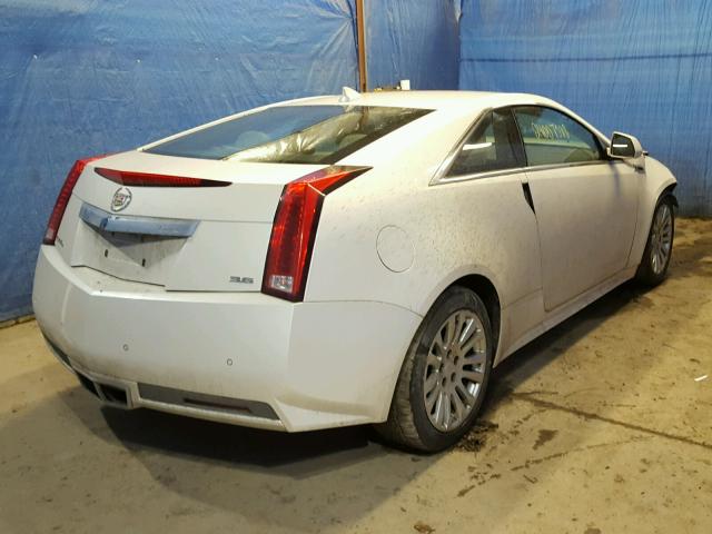 1G6DM1ED7B0168070 - 2011 CADILLAC CTS PERFOR WHITE photo 4