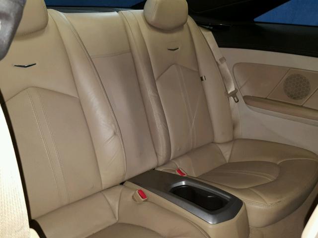 1G6DM1ED7B0168070 - 2011 CADILLAC CTS PERFOR WHITE photo 6